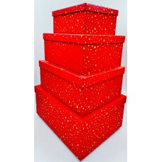 Red Gift Boxes / 20 × 15cm